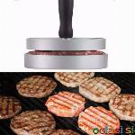 Kompaktni ročni oblikovalec za pripravo pleskavic iz aluminija za mojstre žara