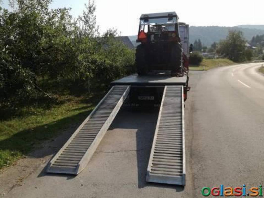 PREVOZI KMETIJSKE MEHANIZACIJE PO VSEJ SLOVENIJI