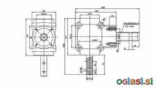 KOTNI REDUKTOR L-155J 1: 1,14 (16HP-12kW)