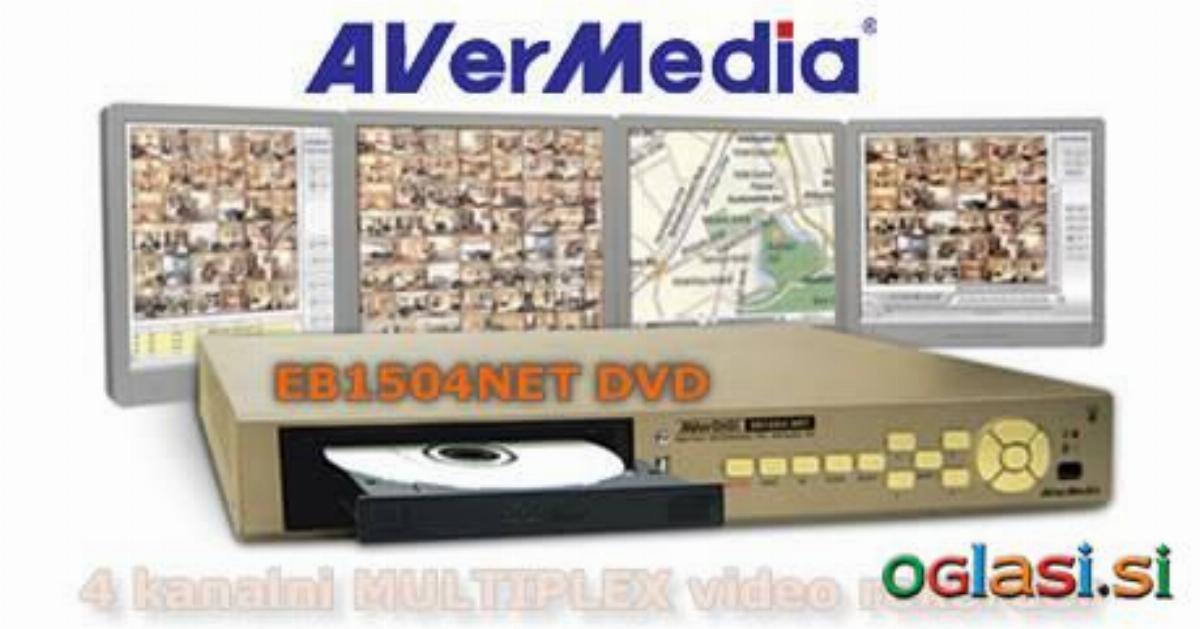 4 Kanalni snemalnik Avermedia EB1504NET DVD