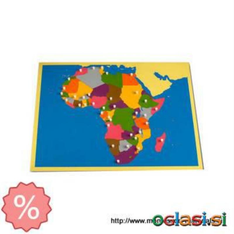 Montessori - zemljevidi - sestavljanke