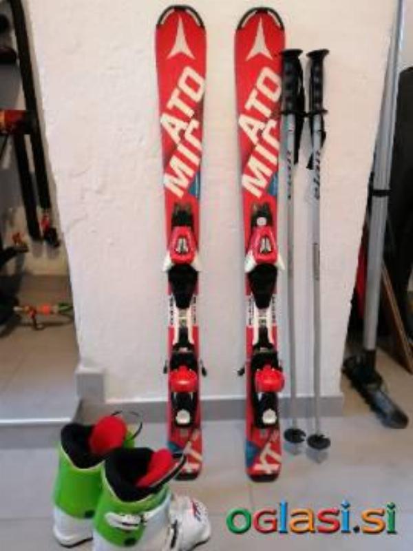 Otroške smuči 100 Atomic komplet