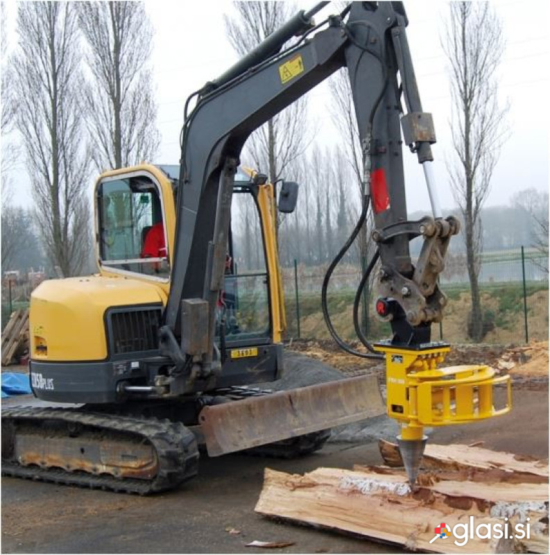 RABAUD Vijačni cepilec za bager