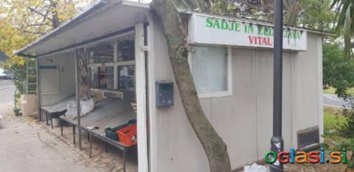 2 KIOSKA- TRAFIKA IN PRODAJALNA ZELENJAVE