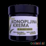 Konopljina krema z aloe vero