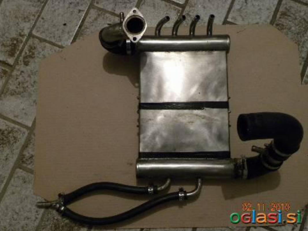 Toplotni menjalnik za motorje do 120 kW