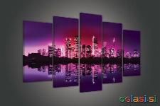 Canvas stenska slika New York XXL