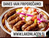 Le klik te loči do hrane. Dober tek! www.lakomlacen.si Ponudba iz cele SLOVENIJE