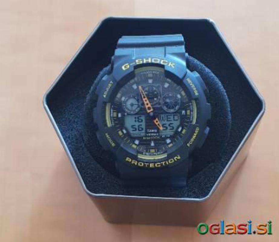 Uro Casio G-SHOCK v rumeno-črni barvi