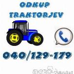 ODKUP VSEH VRST TRAKTORJEV 040/129-179 (TUDI V OKVARI)