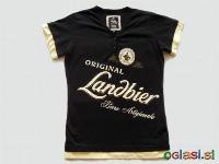 T-majica s potiskom za pivo Landbier, S/M, nova