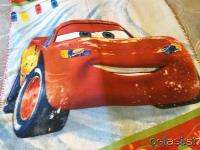 Otroška dekica, odejica Strela McQueen (90 x 160 cm)