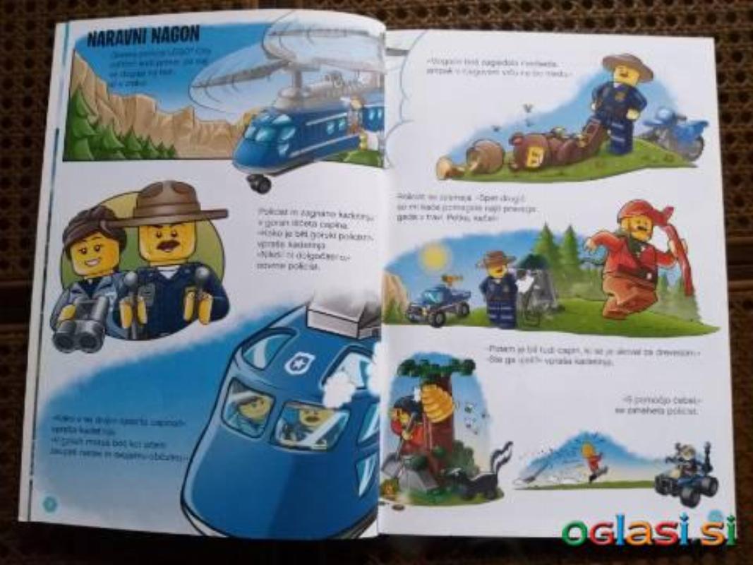 Strip LEGO CITY : POSTANI POLICIST / UČILA