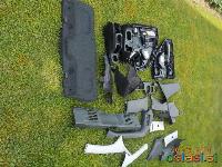 FIAT PANDA 3 -312, PLASTIKE NOTRANJOSTI, KONZOLA KOMPL