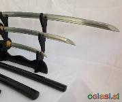 Set Katana Wakizashi Tanto 1045 carbon čelik