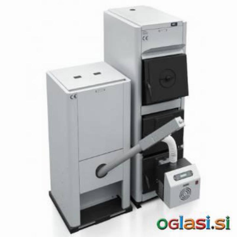 TKU3 DUO KOTEL NA DRVA IN PELETE 50 kW
