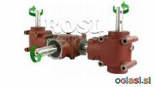 KOMPLET REDUKTORJEV 1:1,3 (27HP-20kW) ZA TROSILNIK L:450 LITOŽELEZNI