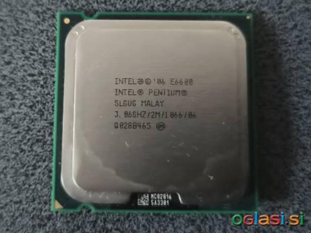 Intel Pentium E6600, dvojedrni, 3.06GHz