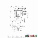 Reduktor za traktorski mulčer 1:1,83 55 Kw