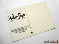 Original vintage kartica iz filma the addams family, 1991