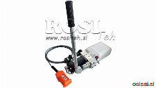 MINI HIDRAULIČNI AGREGAT enosmerni sklop (PVC) z ročno črpalko