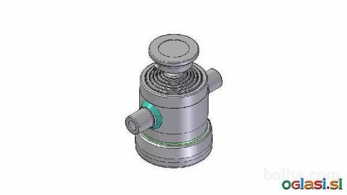 KIPER CILINDRI STANDARD-KROGLA / 6 STOPENJ (9 ton)