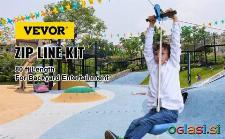 ❇️ ZIP LINE ZA DJECU I ODRASLE – KOMPLET - NOVO