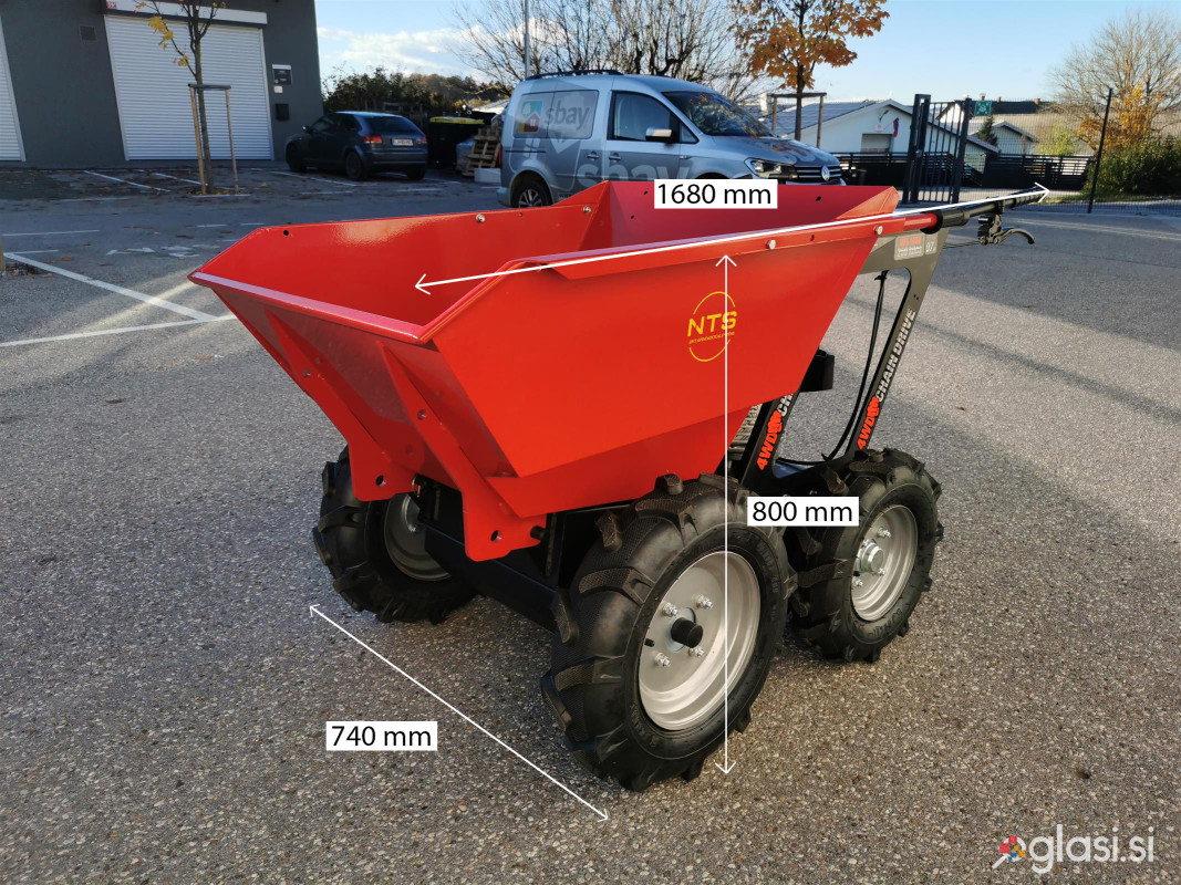 Mini dumper - prekucnik NTS T25