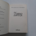 Knjiga Varno zavetje Nicholas Sparks