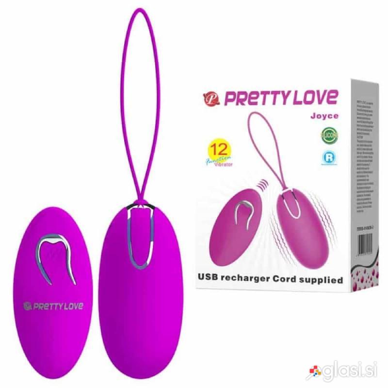 VIBRACIJSKI JAJČEK Pretty Love Joyce