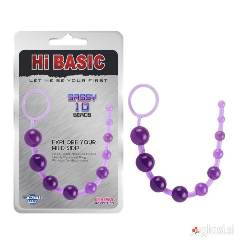 ANALNE KROGLICE Chisa Sassy Purple