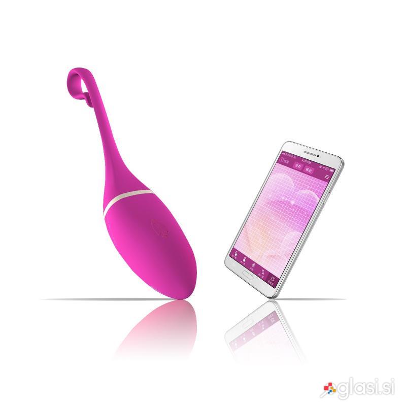 PAMETNI VIBRACIJSKI JAJČEK Realov Irena Purple