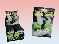 SEKSI KOCKE Glow In The Dark Love Dice