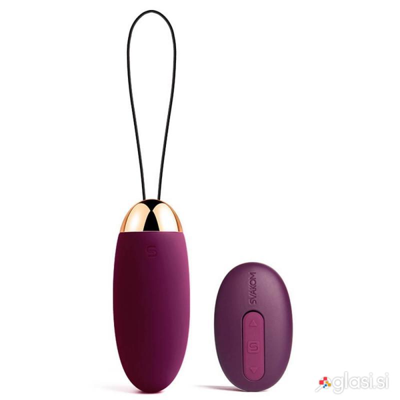 VIBRACIJSKI JAJČEK Svakom Elva Purple