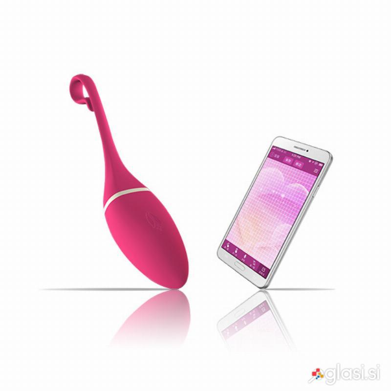 PAMETNI VIBRACIJSKI JAJČEK Realov Irena Pink