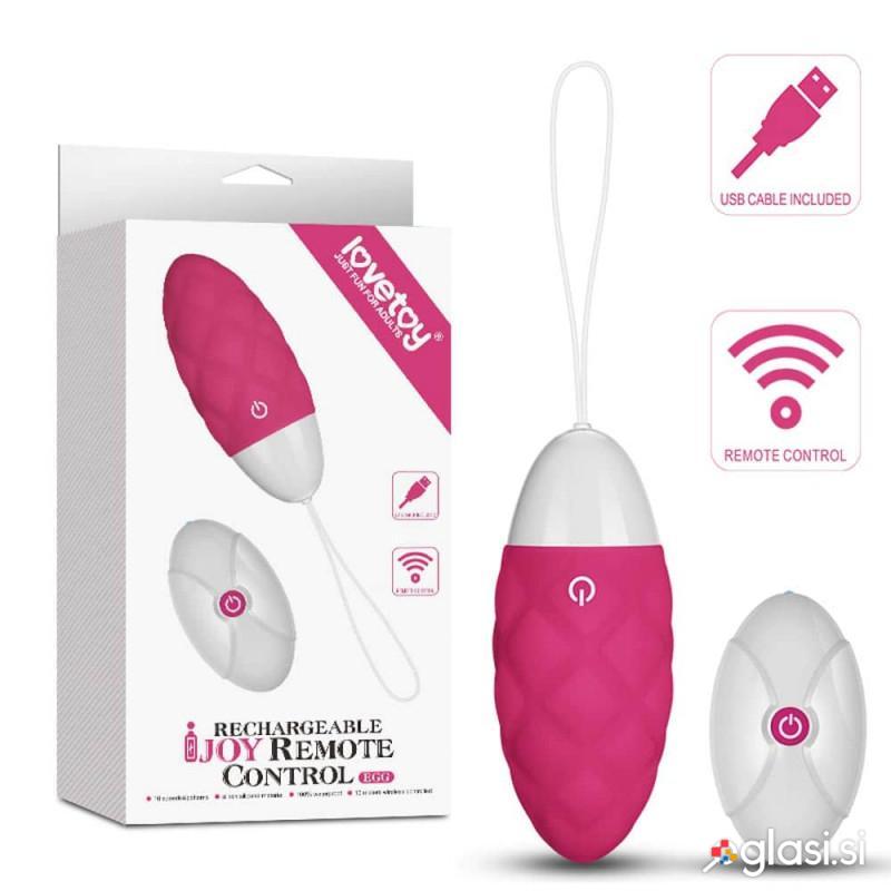 BREZŽIČNI VIBRACIJSKI JAJČEK IJOY 2