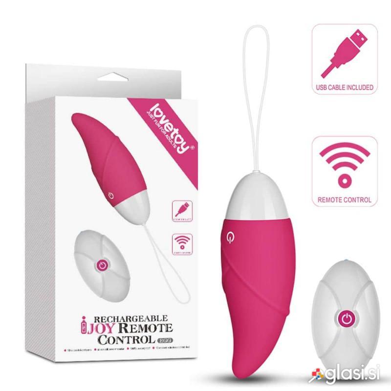 BREZŽIČNI VIBRACIJSKI JAJČEK IJOY 3