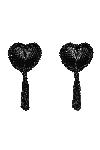 POKRIVALI ZA BRADAVIČKI Obsessive Tassel Black 