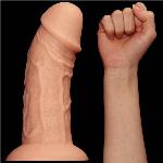 DILDO Lovetoy Realistic Curved Flesh 9,5