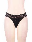 TANGA HLAČKE Ohyeah P5186 Black