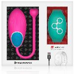 VIBRACIJSKI JAJČEK Wearwatch Watchme Fuchsia/aquamarine