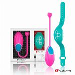 VIBRACIJSKI JAJČEK Wearwatch Watchme Fuchsia/aquamarine