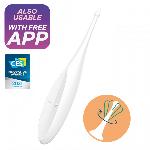 VIBRATOR Satisfyer Twirling Fun White