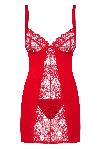 NEGLIŽE Obsessive Heartina Red