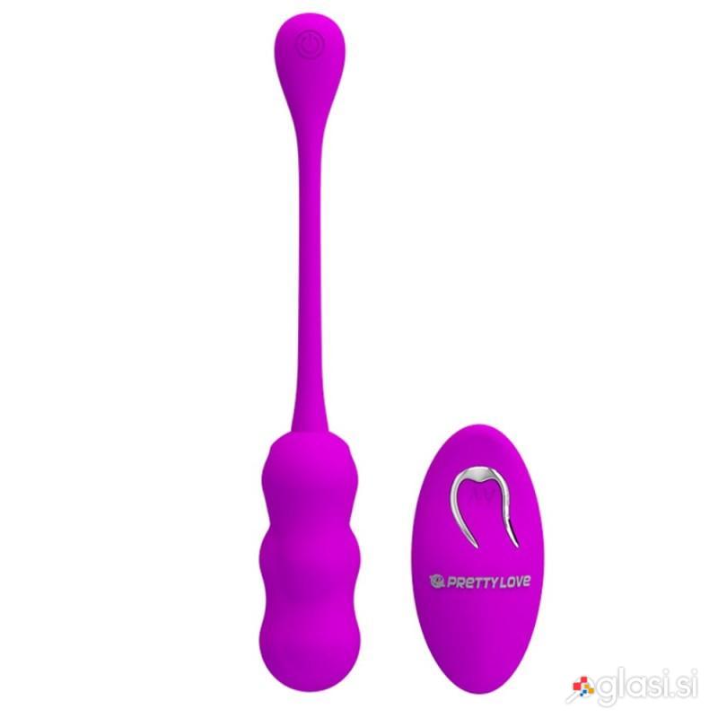 VIBRACIJSKI JAJČEK Pretty Love Leshy Purple