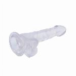 DILDO Chisa Hi-Rubber Clear 7,7''