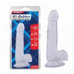 DILDO Chisa Hi-Rubber Clear 7,7''