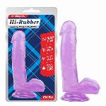 DILDO Chisa Hi-Rubber Purple 7''