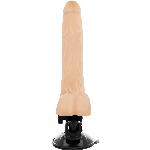 VIBRATOR BaseCock Realistic Bendable Flesh 18,5 cm