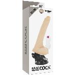 VIBRATOR BaseCock Realistic Bendable Flesh 18,5 cm